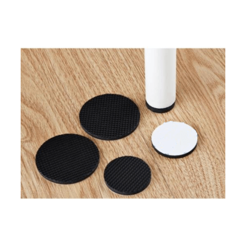 ยางรองขาโต๊ะทรงกลม ขนาดФ25มม.  รุ่นE1Y25 สีดำ