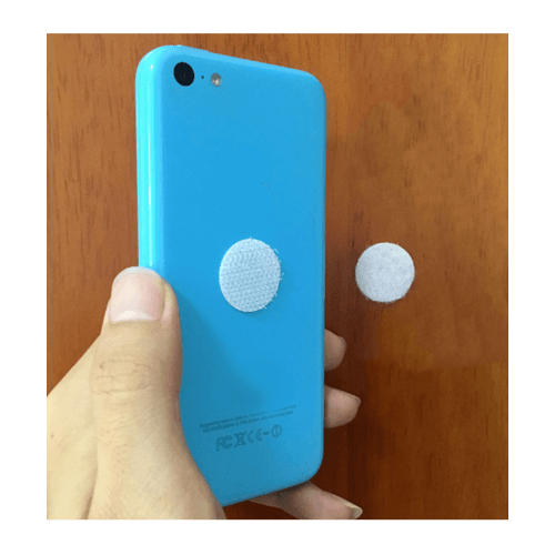 BIGROW เทปผ้าหนามเตยชนิดลอกออกได้ ขนาดФ20มม. รุ่น FS003 สีขาว