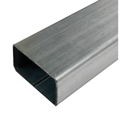 - เหล็กแป๊บแบน กัลวาไนซ์ 3x1 1/2 1.2 mm IP แดง -