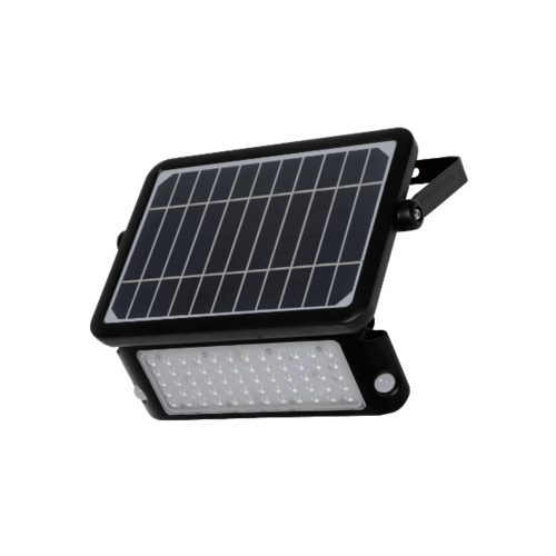 LUCECO ไฟ LED ฟลัดไลท์ โซล่าร์เซลล์ LEXSF6B40-GH สีดำ