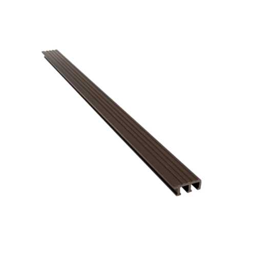 MAC จมูกบันได PVC หน้ากว้าง 38 มม. ยาว 2.5 เมตร รุ่นSN-38-DBN สีน้ำตาลเข้ม