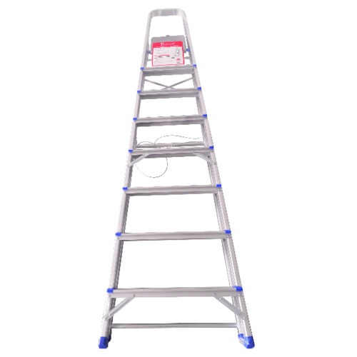 HUMMER บันไดอลูมิเนียมมีมือจับ 8 ขั้น รุ่น LJG308D