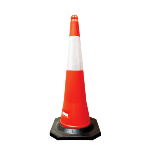 PRO-TX กรวยจราจร PVC รุ่น DTRC852 สีส้ม ขนาด 100 ซม.