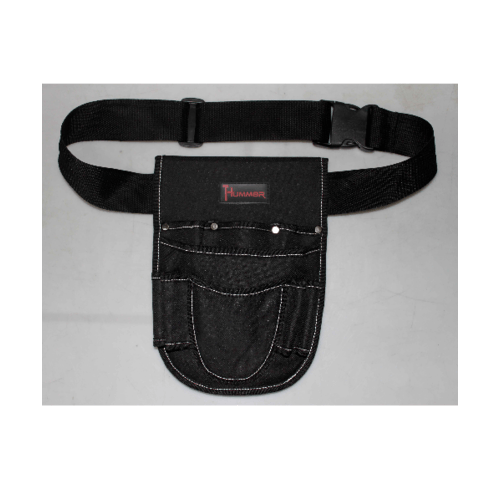 HUMMER กระเป๋าเครื่องมือช่างคาดเอว พร้อมเข็มขัด รุ่น JR-CB06 สีดำ