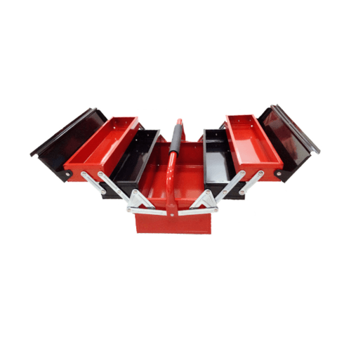 HUMMER กล่องเครื่องมือเหล็ก 3ชั้น รุ่น HMJS-09C 16(สีแดง-ดำ)