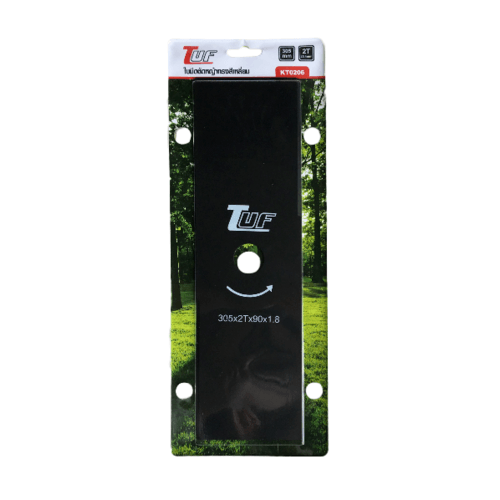 TUF ใบมีดตัดหญ้าทรงสีเหลี่ยม KT0206 305x90x1.8mm