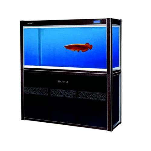 ตู้ปลา LG-1800L สีดำ 580 ลิตร  พร้อมที่วาง