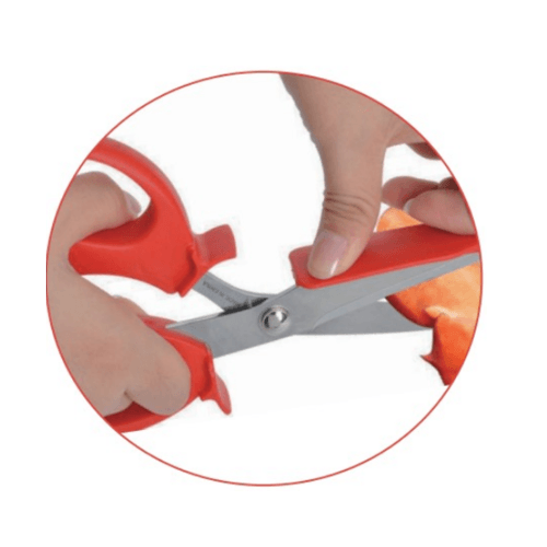 NIBIRU กรรไกรสำหรับแกะปู ตัดอาหาร 8.2x19.5x2.5 ซม. ZXTX016-RD สีแดง