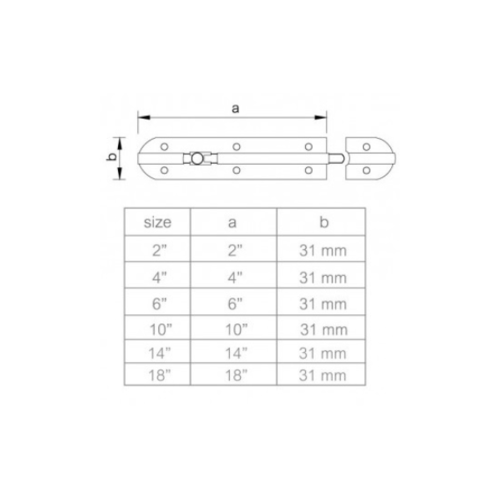 SOLEX กลอนทั่วไปสแตนเลส 10