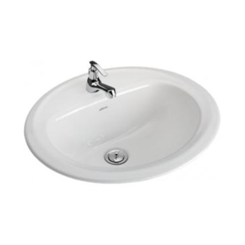 Prema อ่างล้างหน้าฝังบนเคาน์เตอร์ ** ไม่รวมก๊อกน้ำ** รุ่น คอมมอน P51000