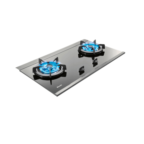 RINNAI เตาฝังหน้ากระจกนิรภัย 78x46x6.60 ซม. RB-2MYG
