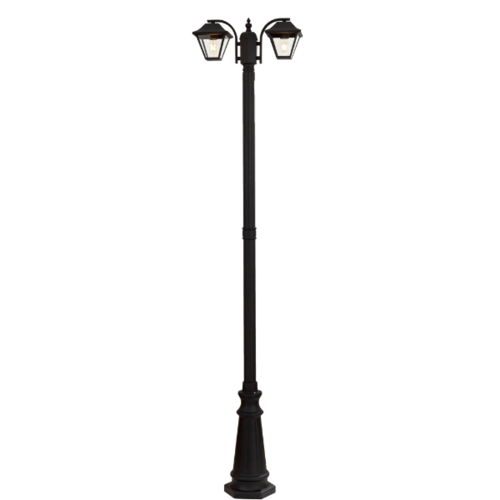 EILON โคมไฟสนาม รุ่น RH1876P/2 Classic สีดำ