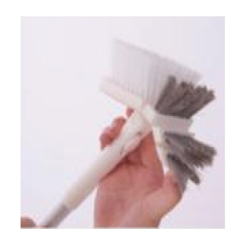 ICLEAN แปรงขัดอเนกประสงค์ ขนาด 13.5×13.5×64 ซม. รุ่น JYM014 สีขาว