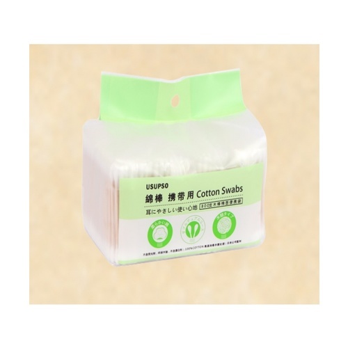 USUPSO USUPSO ก้านสำลี800ก้านแบบพกพา - สีขาว