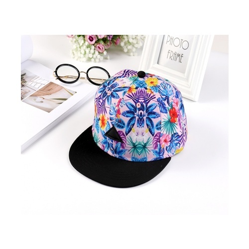 USUPSO หมวก Plant Flat -ดำ