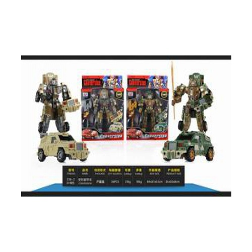 Sanook&Toys หุ่นยนต์ ชุด Deformation vehicles 238229