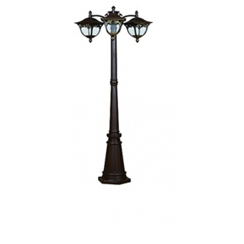 EILON โคมไฟสนาม RH1129P/3 สีดำ