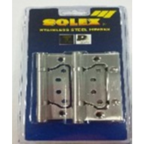 SOLEX บานพับปีกผีเสื้อสเตนเลส NO.4275SB ขนาด 4