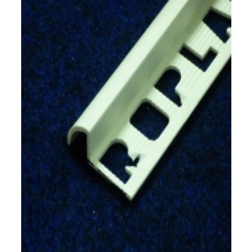 คิ้วกระเบื้องโปรพลาส สีขาว PTG-802001 (30x11x9.5mm) .PPS ขาว