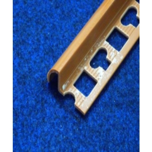PPS คิ้วกระเบื้องโปรพลาส ขนาด (30x11x9.5mm). PTG-802068 สีน้ำตาลอิฐ สีน้ำตาล