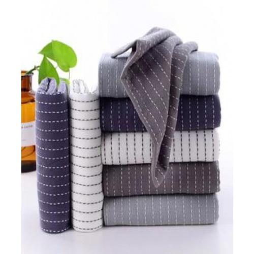 COZY ผ้าขนหนู รุ่่น GTL007-GR ขนาด 70x140 ซม. สีเทา