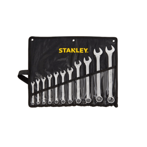 STANLEY ชุดประแจสแตนเล่ย์ รุ่นซีดับบิลบี แบบห่อผ้า 11ชิ้น รุ่น STMT80942-8