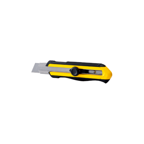 STANLEY มีดคัตเตอร์ไดออลล็อค ไดน่ากรีฟ 25มม STHT10425-8 สีเหลือง