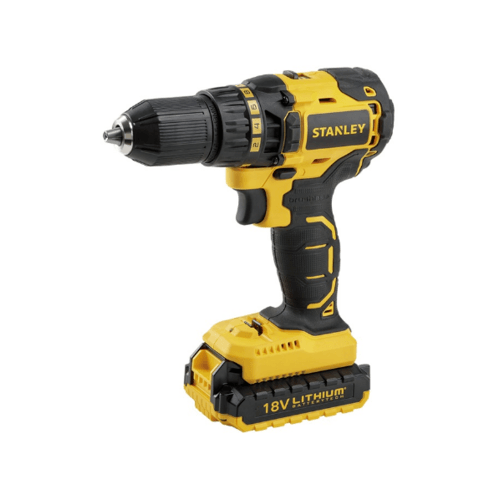 STANLEY สว่านไฟฟ้าไร้สาย 18V Brushless SBD201D2K-B1