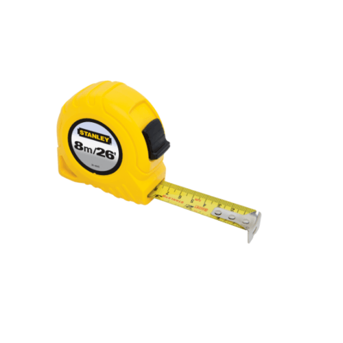 STANLEY ตลับเมตร 8 เมตร 30-456N-21-109 สีเหลือง