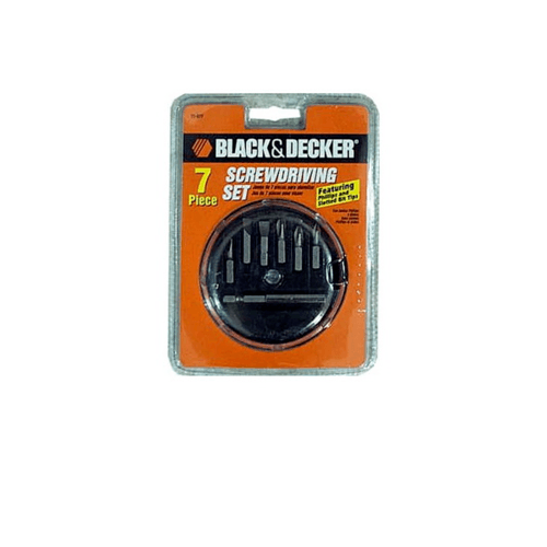 ดอกไขควง 7 pcs. รุ่น 71-077G BLACK+DECKER