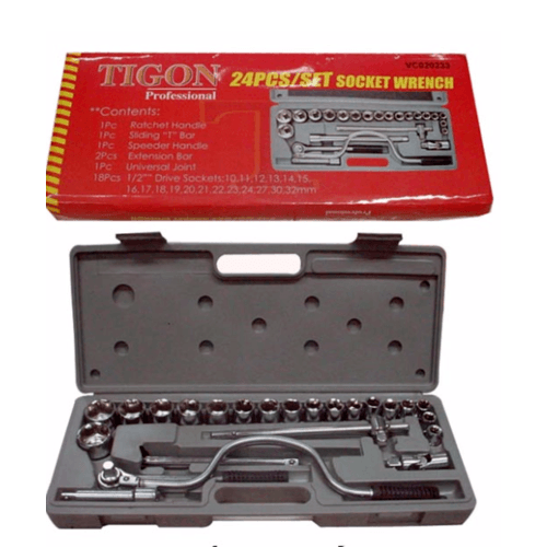 TIGON บล็อค 24 ชิ้น/ชุด VC020233