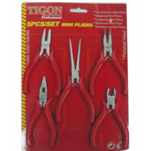 TIGON คีมช่างทอง 5 ตัวชุด Tigon PL3501