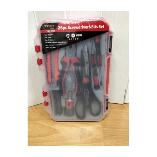 TIGON ชุดกล่องเครื่องมือ รุ่น HZF-8352 26ชิ้น