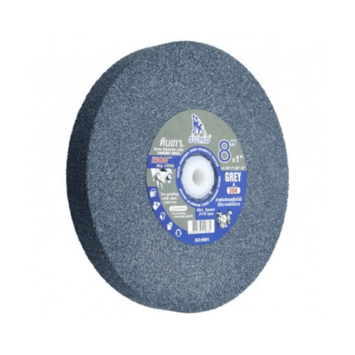 หินเจียร์สีเทา D 8 T 1 36K   (H 1-1/4 5/8 1/2)