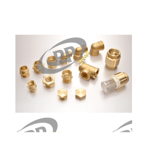 PP มินิบอลวาล์วทองเหลือง ผผ. 1/2  รุ่น 30016