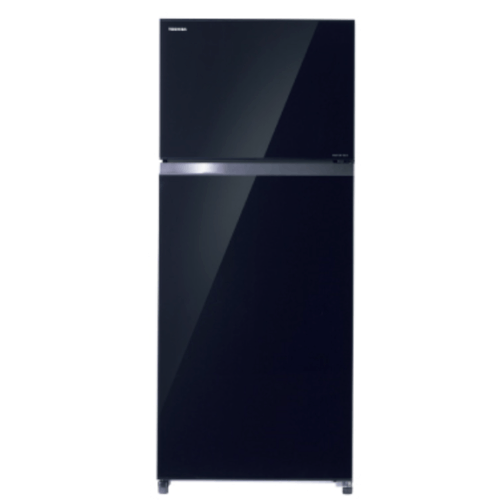 TOSHIBA ตู้เย็น 2 ประตู 19.9 คิว GR-AG58KA(XK) สีดำ