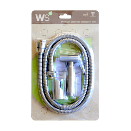 สายฉีดชำระครบชุด สแตนเลส WS-0492S