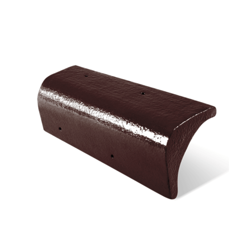 ព្រំចំហៀងចុង ពណ៌ត្នោត ត្រាត្បូងពេជ្រ