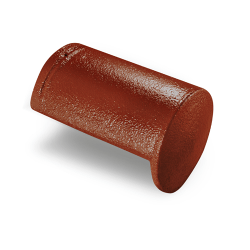 ตราเพชร ครอบปิดจั่ว หลังคาคอนกรีต CTแกรนออนด้า สีส้มหางนกยูง