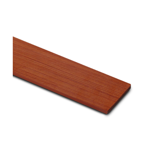 ตราเพชร ระแนงขอบตรงลายไม้ 0.8x7.5x300 ซม. สีน้ำตาลเบอร์รี่