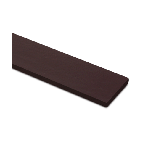 ตราเพชร ไม้รั้ว หัวตรง ลายเสี้ยน 1.5x10x150ซม. สีน้ำตาลอินทนิล