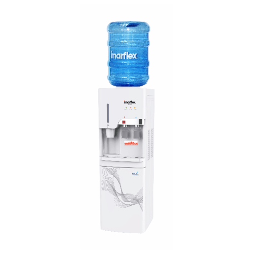 IMARFLEX ตู้กดน้ำร้อนน้ำเย็น แบบถังคว่ำ IF-101 ขาว