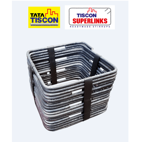 TATA เหล็กปลอก 2 หุน ดัด 25x35/ปลอก
