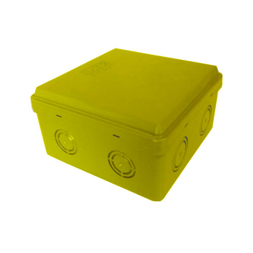 NATO กล่องกันน้ำ 6x6 NT-WPB66Y สีเหลือง
