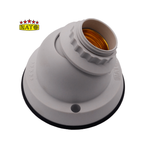 NATO ขั้วปรับระดับ E27 รุ่น NT-KF901WH สีขาว