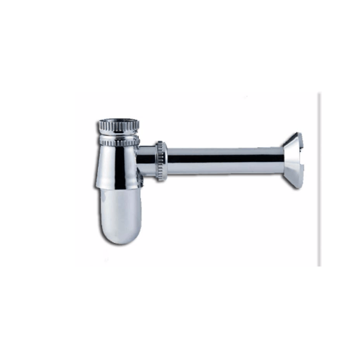 PIXO ท่อน้ำทิ้งแบบกระปุกพลาสติก รุ่น FS 025 สีโครเมี่ยม