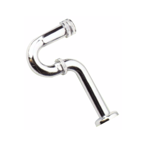 PIXO ท่อน้ำทิ้งแบบกันกลิ่น P-TRAP ทองเหลือง รุ่น PFS 002 สีโครเมี่ยม