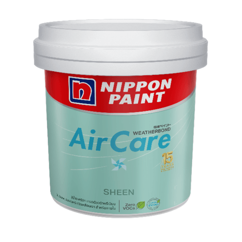 NIPPON สีน้ำอะคริลิกภายใน แอร์แคร์ ฟิล์มเนียน เบส C 2.5 กล.