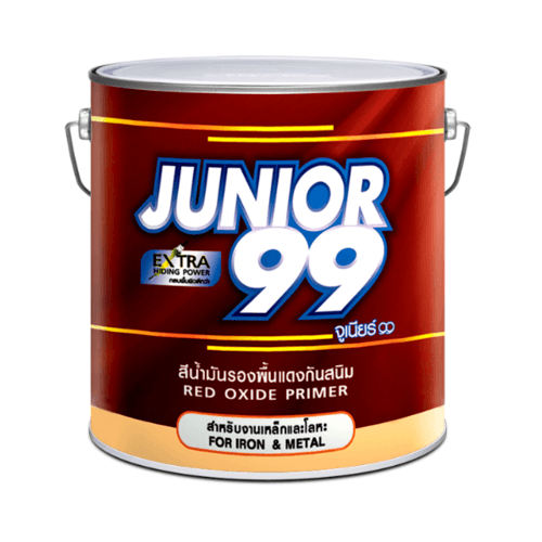 NIPPON สีน้ำมัน จูเนียร์ RED OXIDE สีแดง