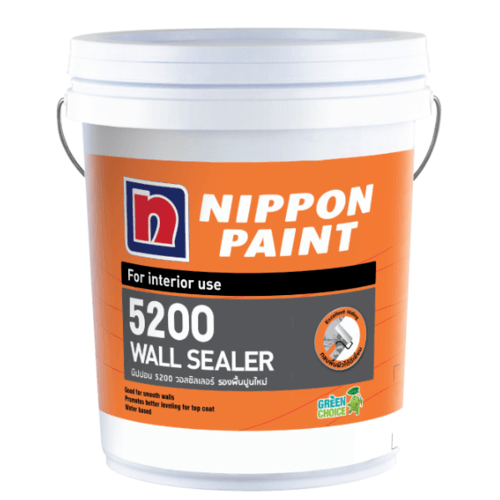 NIPPON สีรองพื้นภายใน ขนาด 5กล. 5200 WALL SEALER